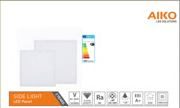 LED PANEL 60X60 50W